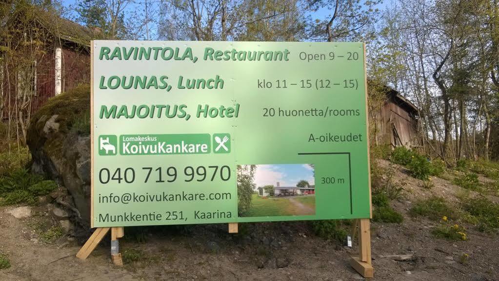 Lomakeskus Koivukankare Kaarina Exterior foto